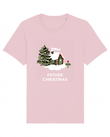 father christmas Cotton Pink