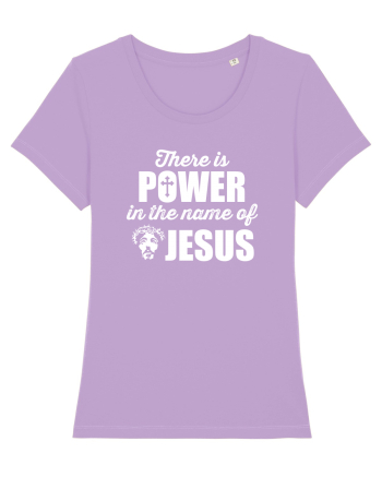 There is power in the name of Jesus Lavender Dawn