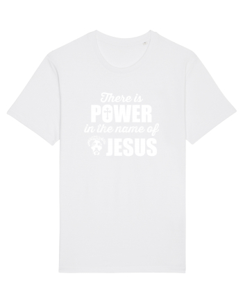 There is power in the name of Jesus White