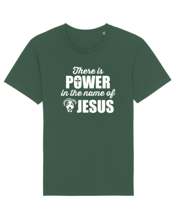 There is power in the name of Jesus Bottle Green