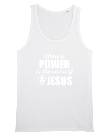 There is power in the name of Jesus White