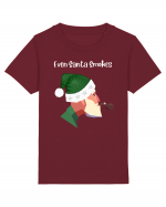 even santa smokes  Tricou mânecă scurtă  Copii Mini Creator