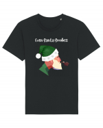 even santa smokes  Tricou mânecă scurtă Unisex Rocker