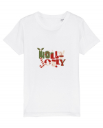 holly jolly Tricou mânecă scurtă  Copii Mini Creator