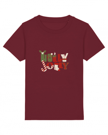 holly jolly Burgundy