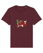 holly jolly Tricou mânecă scurtă Unisex Rocker