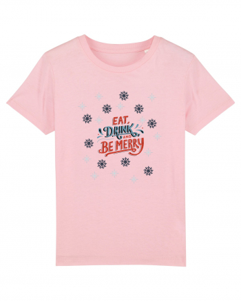 eat drink and be merry Cotton Pink