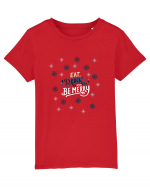 eat and be merry Tricou mânecă scurtă  Copii Mini Creator