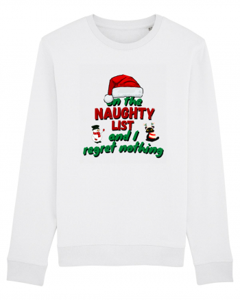 on the naughty list... White