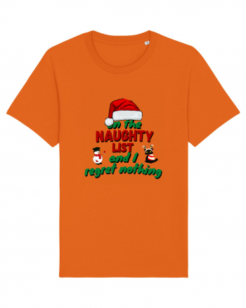 on the naughty list... Bright Orange