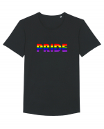 PRIDE Tricou mânecă scurtă guler larg Bărbat Skater