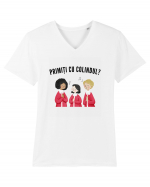 primiti cu colindul? Tricou mânecă scurtă guler V Bărbat Presenter