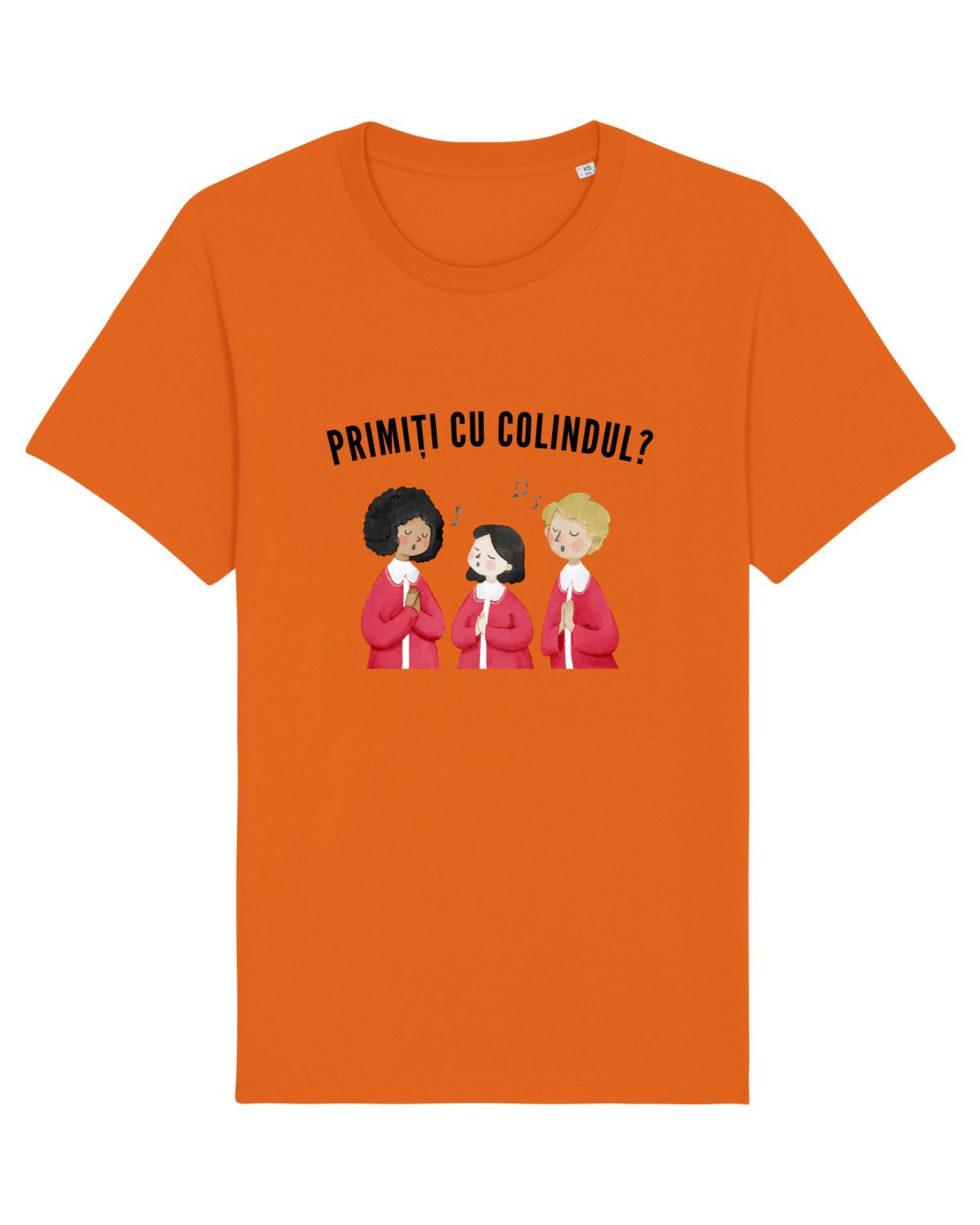 Tricou mânecă scurtă Unisex Rocker Bright Orange