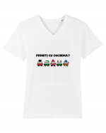 primiti cu colindul? Tricou mânecă scurtă guler V Bărbat Presenter