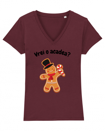 vrei o acadea? Burgundy