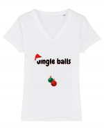 jingle balls Tricou mânecă scurtă guler V Damă Evoker