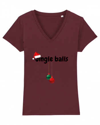 jingle balls Burgundy