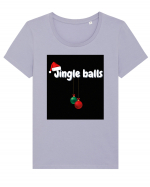 jingle balls Tricou mânecă scurtă guler larg fitted Damă Expresser