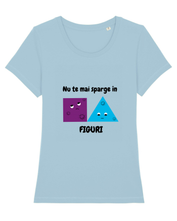 nu te ma sparge in figuri Sky Blue