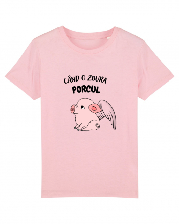 cand o zbura porcul Cotton Pink