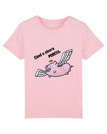 cand o zbura porcul Cotton Pink