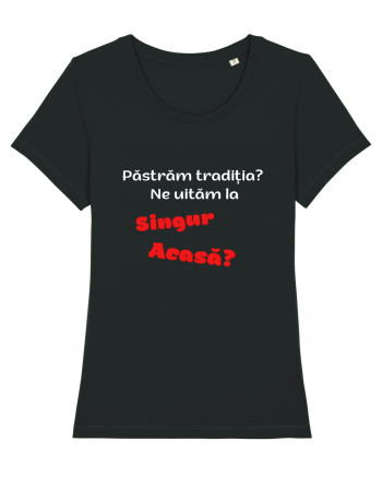 pastram traditia singur acasa? Black
