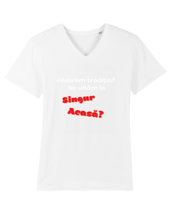 pastram traditia singur acasa? White