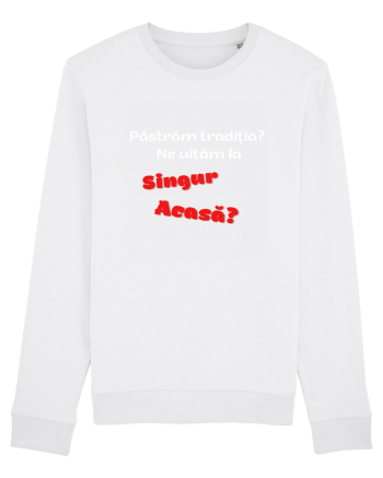 pastram traditia singur acasa? White