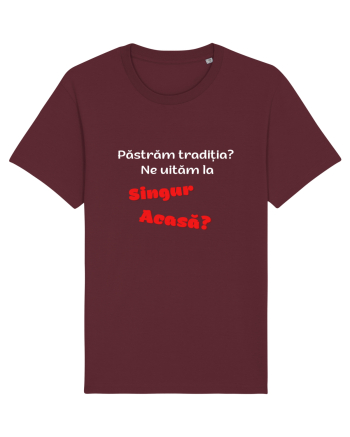 pastram traditia singur acasa? Burgundy