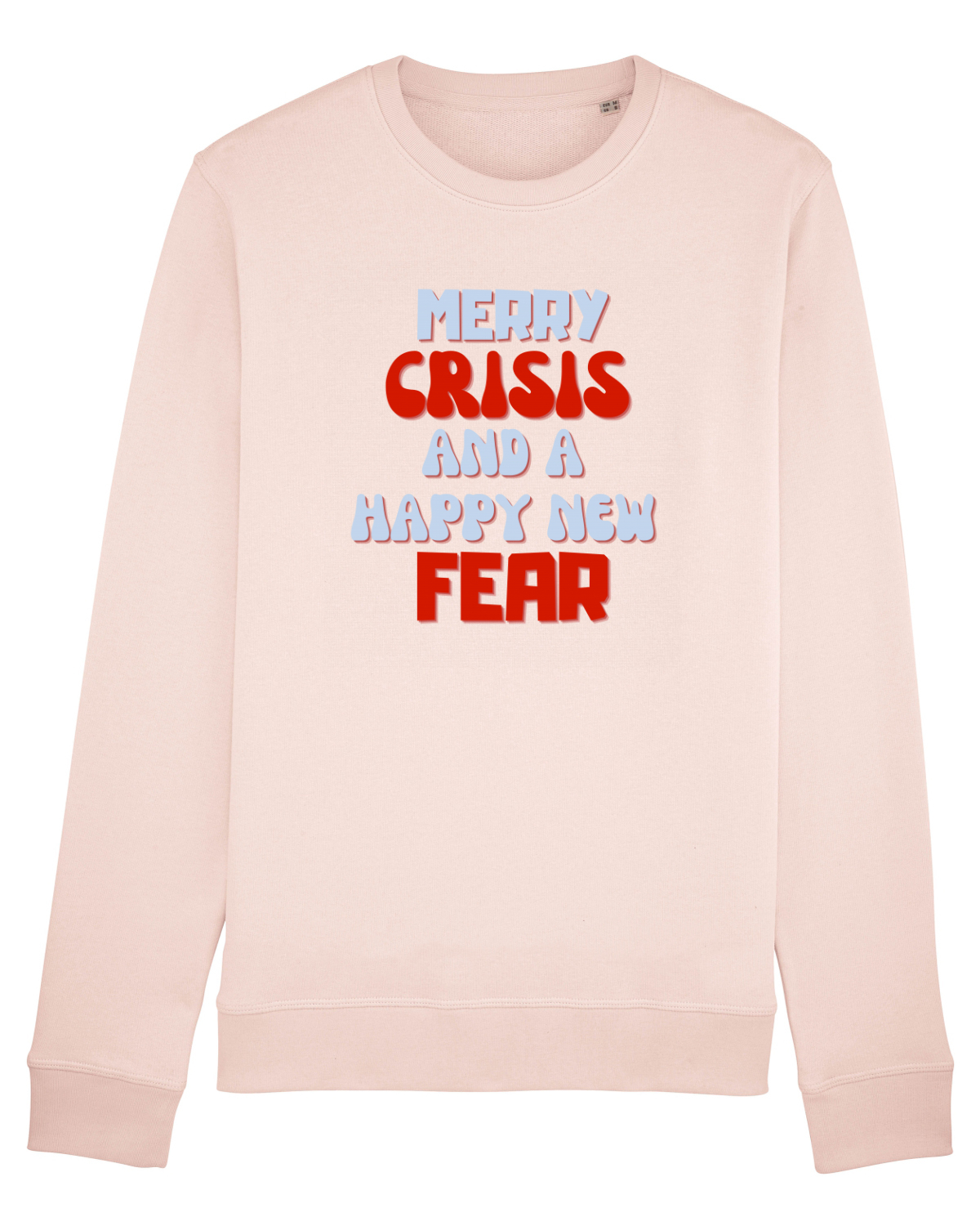 Bluză mânecă lungă Unisex Rise Candy Pink