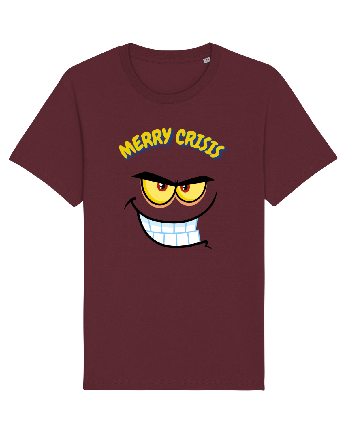 Tricou mânecă scurtă Unisex Rocker Burgundy