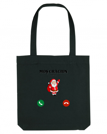 mos craciun is calling... Black