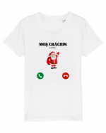 mos craciun is calling... Tricou mânecă scurtă  Copii Mini Creator