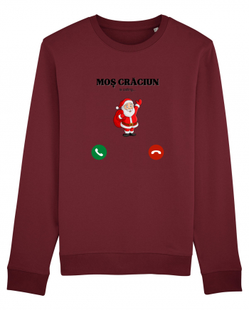 mos craciun is calling... Burgundy