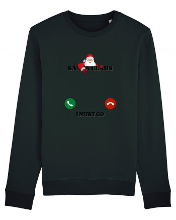 santa claus is calling... Black