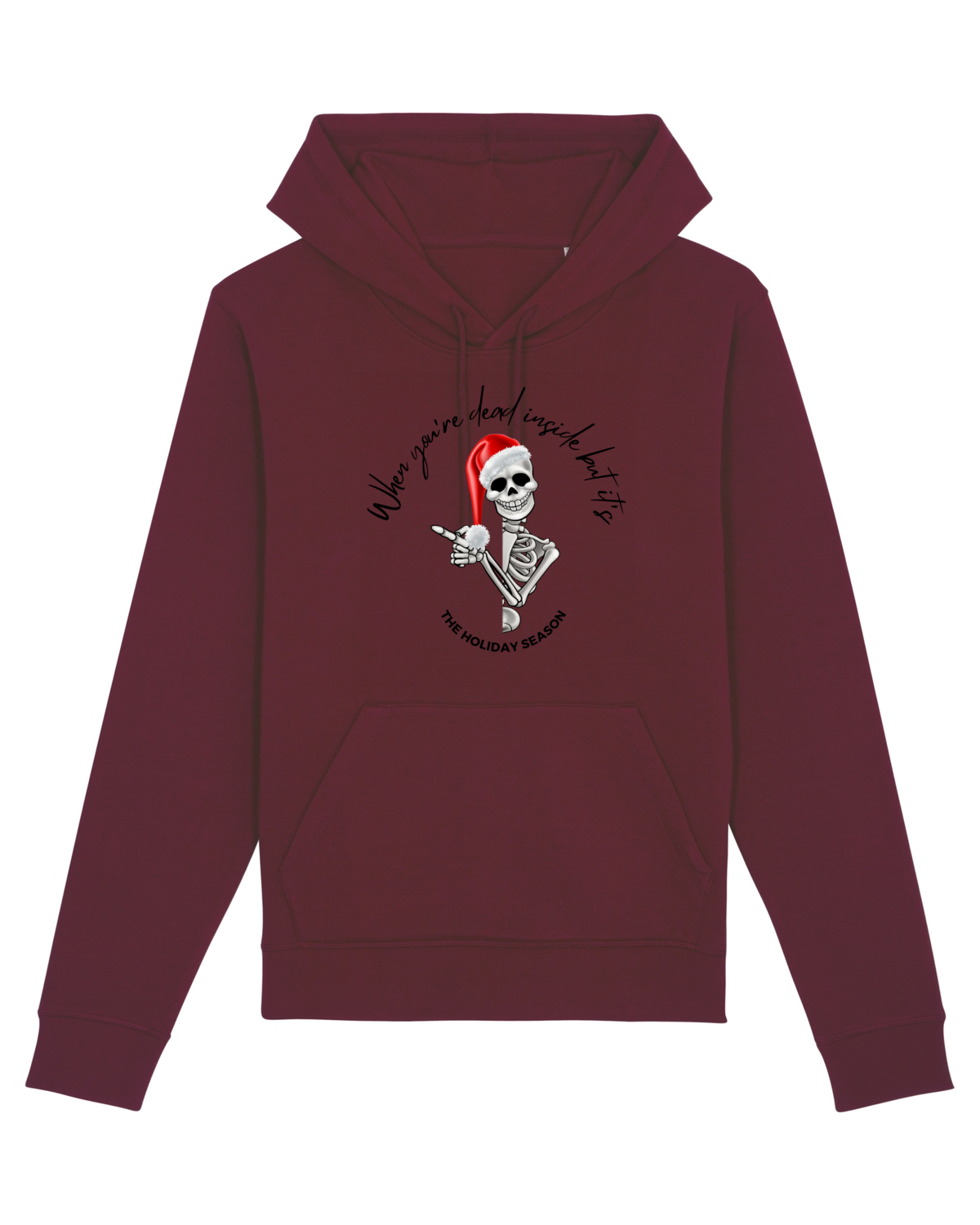 Hanorac Unisex Drummer Burgundy