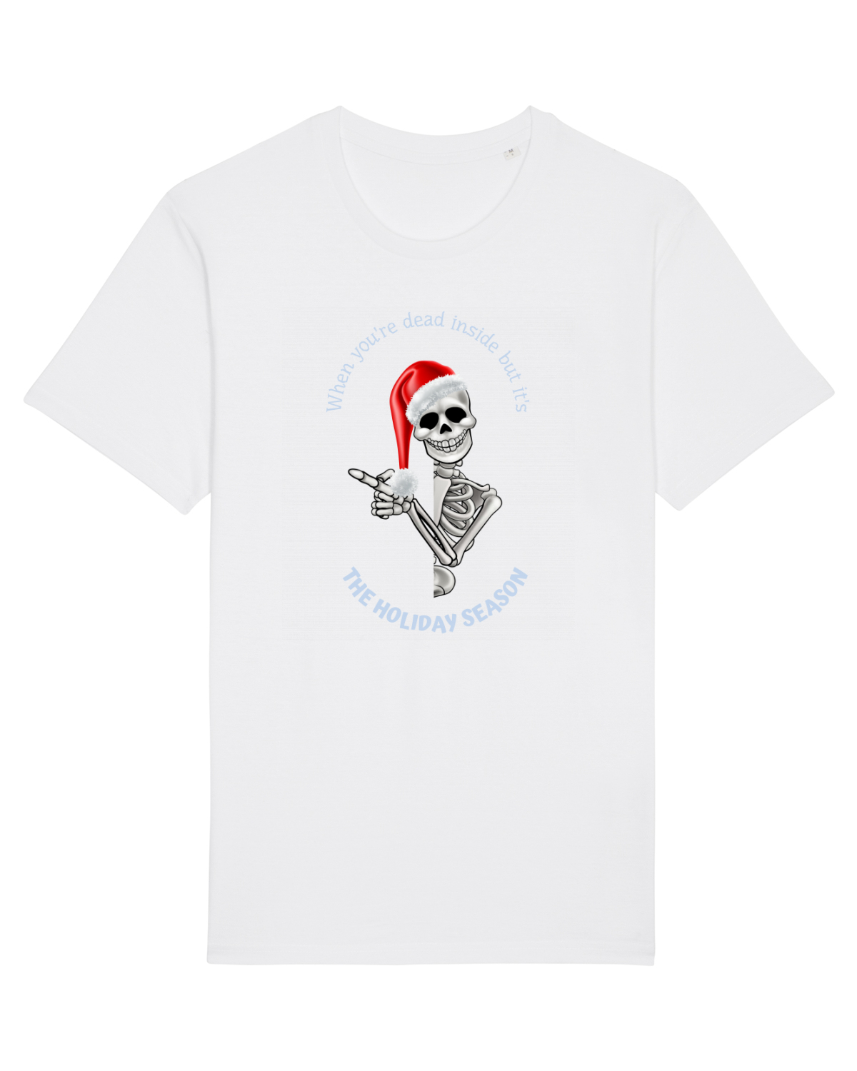 Tricou mânecă scurtă Unisex Rocker White