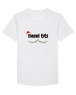 tinsell tits 2 Tricou mânecă scurtă guler larg Bărbat Skater