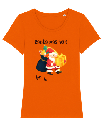 santa was here Bright Orange