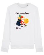 santa was here Bluză mânecă lungă Unisex Rise