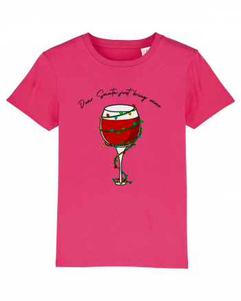 dear santa just bring wine Raspberry