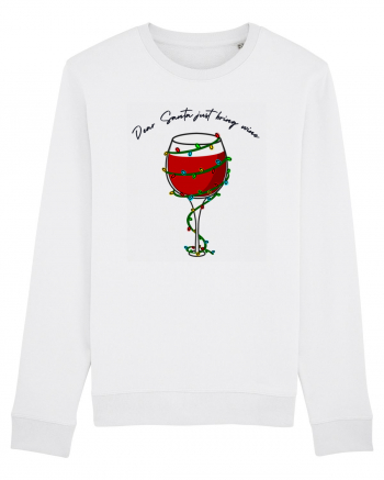 dear santa just bring wine White