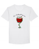 dear santa just bring wine Tricou mânecă scurtă guler larg Bărbat Skater