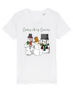 chilling with my snowmies Tricou mânecă scurtă  Copii Mini Creator