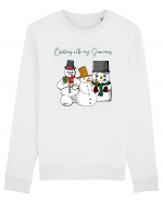 chilling with my snowmies Bluză mânecă lungă Unisex Rise