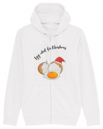 egg cited for christmas Hanorac cu fermoar Unisex Connector