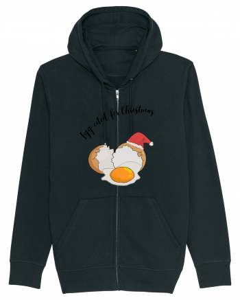 egg cited for christmas Black