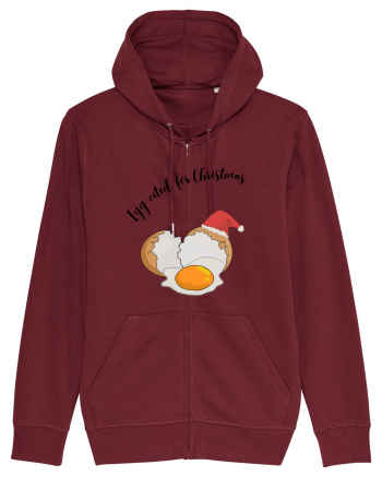 egg cited for christmas Burgundy