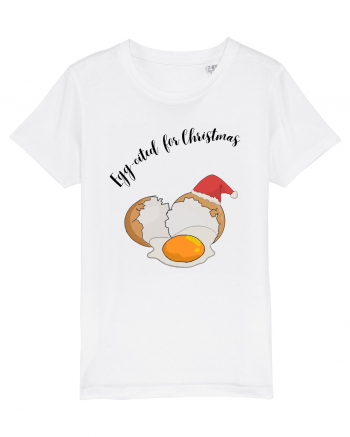 egg cited for christmas White