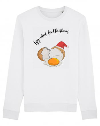 egg cited for christmas White